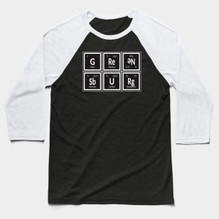 Greensburg City | Periodic Table of Elements Baseball T-Shirt